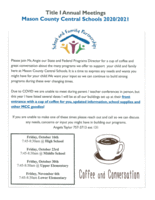 Coffee and Conversation with Ms. Angie