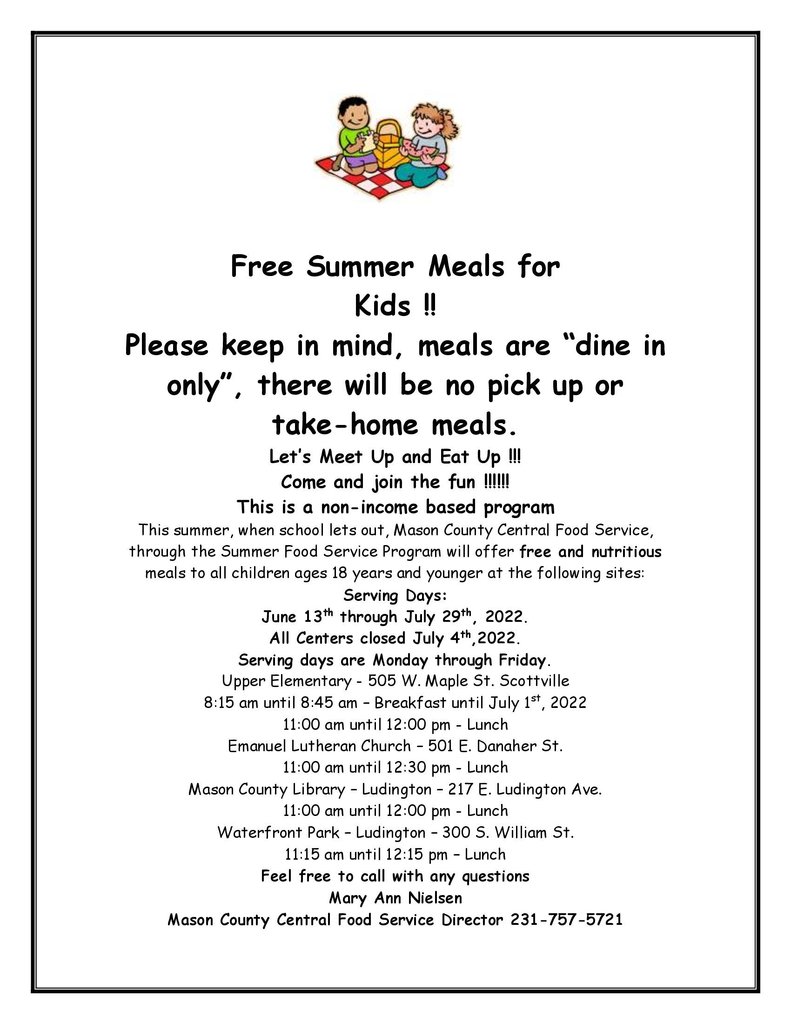 Summer meals