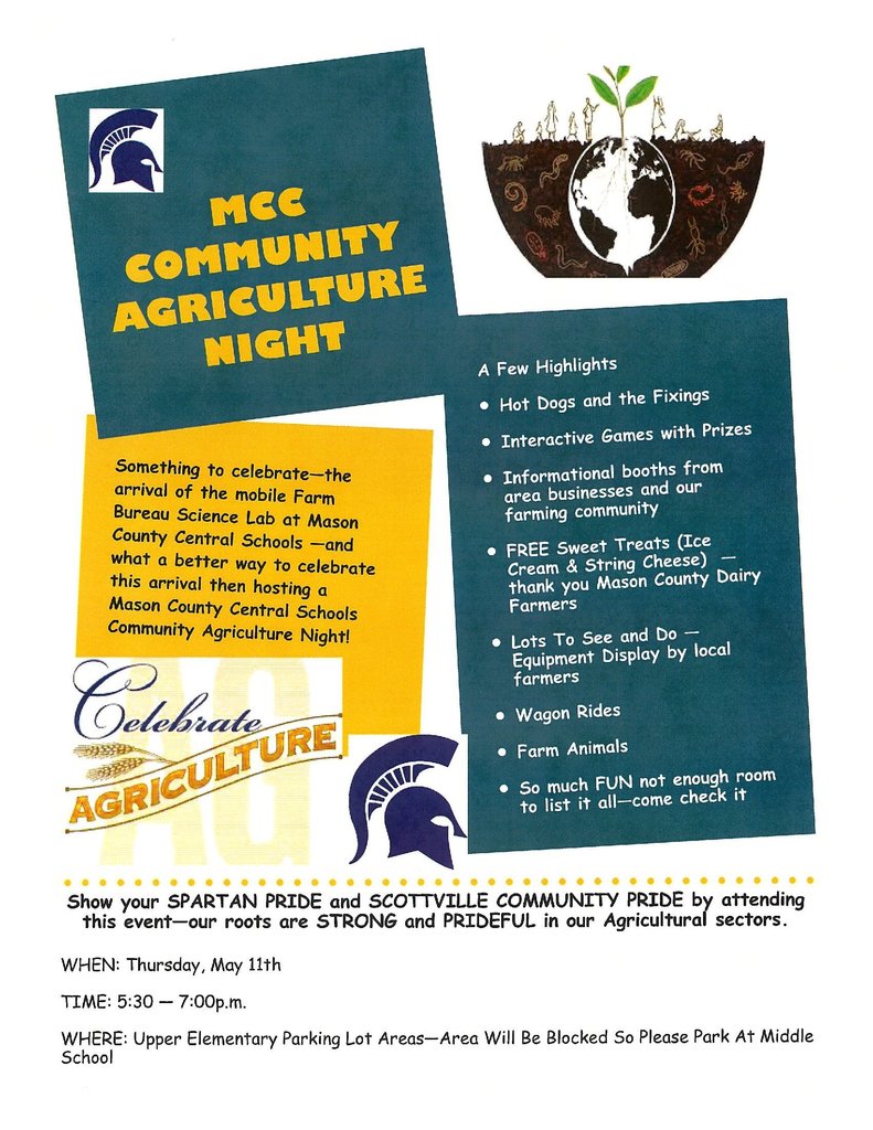 Mason County Central Agricultural Night